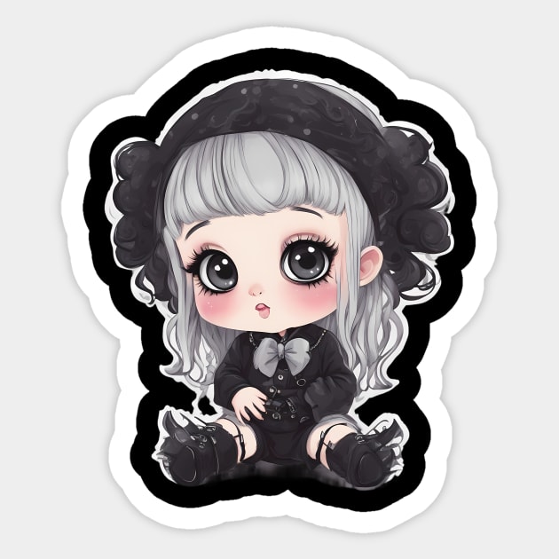 Emo Punk Sticker by animegirlnft